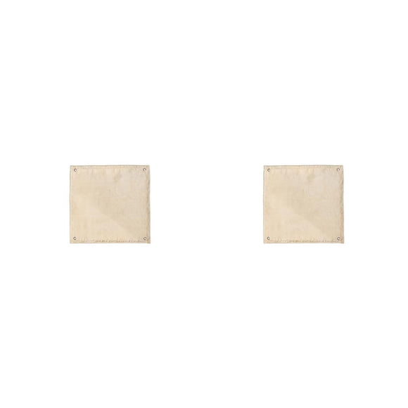 Eigraketly Estera ignífuga para acampar, manta ignífuga de fibra de vidrio, tela, campamento de pesca, escalada, Picnic, almohadilla aislante 45x45cm 2piezas
