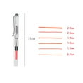 thumbnail image 5 of XISAOK Duckbill Fountain Pen Parallel Tip Calligraphy Pen Clear for Art Writing Drawing, 5 of 16