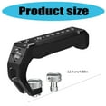 thumbnail image 5 of Adjustable Cameras Cage Extension Top Handle Featuring Double 1/4 3/8 Threaded Interfaces and Cold Shoe Compatibility, 5 of 9