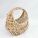 thumbnail image 3 of 1 mini cesta de mimbre tejida a mano para flores, accesorio para fotos, cestas de flores tejidas a mano, florero para el hogar (beige), 3 of 7