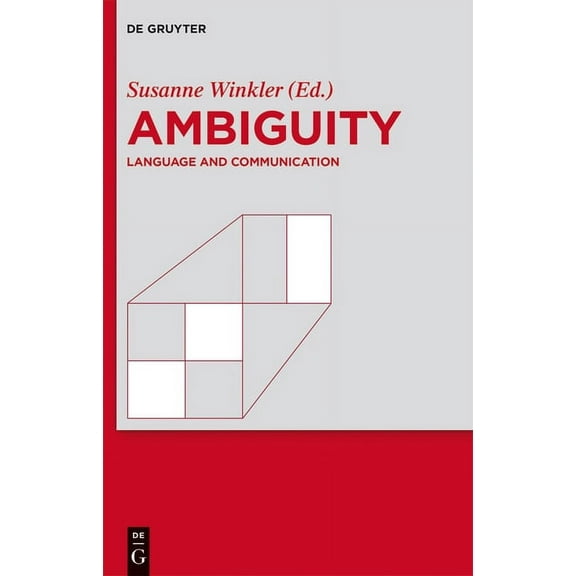 Ambiguity: Language and Communication, (Hardcover)
