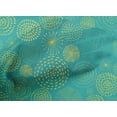 thumbnail image 5 of oneOone Cotton Poplin Turquoise Green Fabric Abstracts Fabric For Sewing Printed Craft Fabric By The Yard 42 Inch Wide, 5 of 5