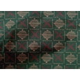 thumbnail image 4 of oneOone Cotton Poplin Fabric Leaves & Geometric Block Fabric Prints By Yard 56 Inch Wide, 4 of 4