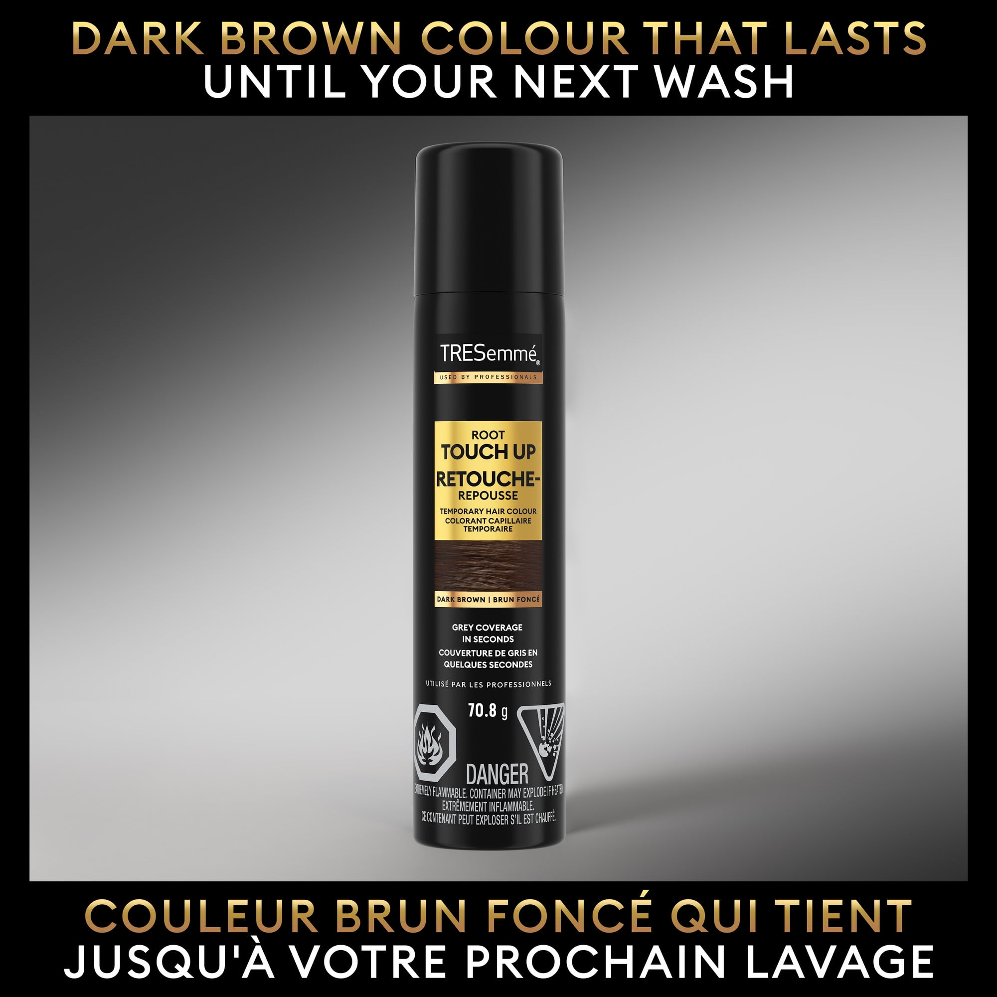 Vaporisateur Capillaire Root Touch-Up TRESemmé pour cheveux brun foncé, 70.8g  