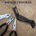 thumbnail image 3 of 2 Pcs Barre de Support de Montage pour Roues Stabilisatrices de Vélo Tige de Remplacement Support Métallique Robuste Universel Réglable Stabilisateur de Roues de Bicyclette Barre de Roue d'Équilibre Auxiliaire, 3 of 8