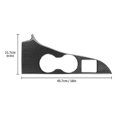 thumbnail image 3 of Center Console Cup Holder Panel Cover Trim Sticker Carbon Fiber For Rx 2016 2017 2018 2019 Accessor, 3 of 5