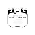 thumbnail image 3 of EBC Brakes Bluestuff NDX Trackday Brake Pad Set Fits select: 2019-2022 BMW X5, 2023 BMW X5 XDRIVE40I, 3 of 4