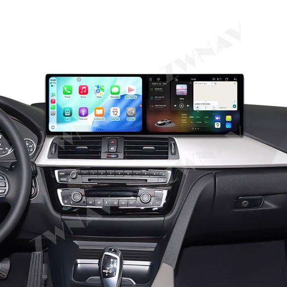 ZWNAV Dual 9.1 inch Screen Car Radio For BMW 3 Series 2013-2017 NBT Android 15 Multimedia Player GPS Navigation Auto DSP Stereo Host