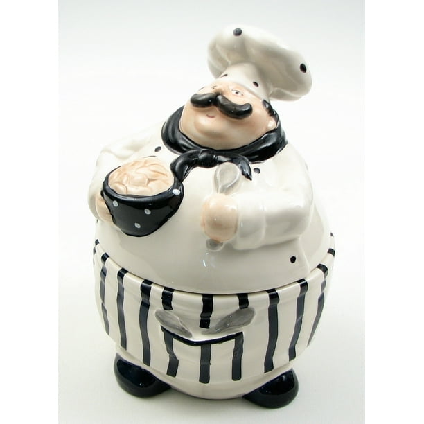 Chef Cookie Jar as is