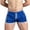 Blue, variant on Gyexs Men's 3-Inch Mesh Workout Shorts - Breathable Quick-Drying Swim Trunks Running Gym Athletic Fitness Casual Swimwear Black, Size L