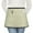 White, variant on Men Women Aprons with Pockets Work Waist Apron Linen Half Apron