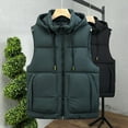 thumbnail image 4 of Men's Lightweight Puffer Vest Quilted Sleeveless Jacket Full-Zip Insulated Outerwear with Pockets, 4 of 4