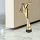 thumbnail image 1 of Uxcell 2-Pack Topes de Puerta, Tope de Puerta de Caída de Aleación de Aluminio de 4 Pulgadas con Altura Ajustable [Tono Dorado], 1 of 7