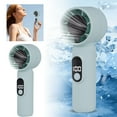 thumbnail image 1 of Portable USB Handheld Fan Mini 102, Plastic, Type-C Charging, 3-5hr Battery, Compact, for Travel/Personal Cooling, 1 of 5