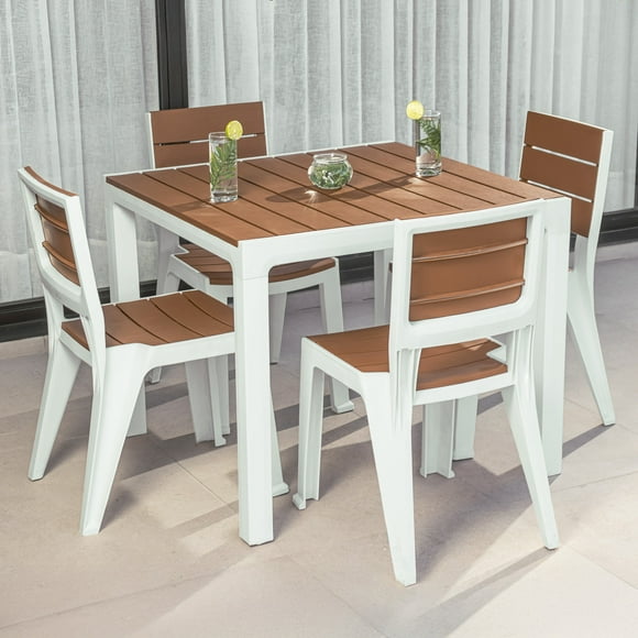 Comedor Exterior Jardin 4 Puestos  Caramelo