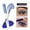 Blue, variant on Kokovifyves 10g 2 In 1 Double Ended Mascara, Glitter Matte Colorful Mascara, Diamond Volumizing Lengthening Curling Long Lasting Eyelash Makeup