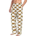 thumbnail image 2 of Xecao Pizza Men's Straight Lounge Pajama Pants: The Ultimate in Comfortable Sleepwear, 2 of 9
