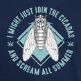 thumbnail image 3 of CafePress - Cicadas I Might Just Join The Cicadas Entomologist Men's Value T Shirt - Men's Classic Graphic Cotton T-Shirt, 3 of 4