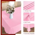 thumbnail image 2 of Rectangle Tablecloth - x - Washable Polyester Rectangular Table Cloth for Dining Room Tables Stain and Spillproof Table Cover, 2 of 6