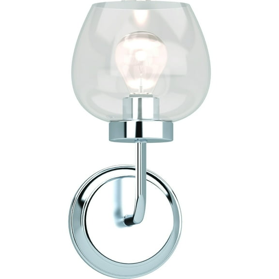 Volume Lighting  Aria 2-Light Indoor Polished Nickel WallSconce