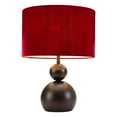 thumbnail image 2 of Shobu Table Lamp Red Table Lamp, Modern Style, Dimmable, Steel, Lighting Table Lamps, 2 of 6