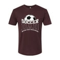 thumbnail image 2 of Wild Bobby, Soccer Dad Better Than a Regular Dad Father's Day Mens Premium Tri Blend Tee, Cardinal, Small, 2 of 6