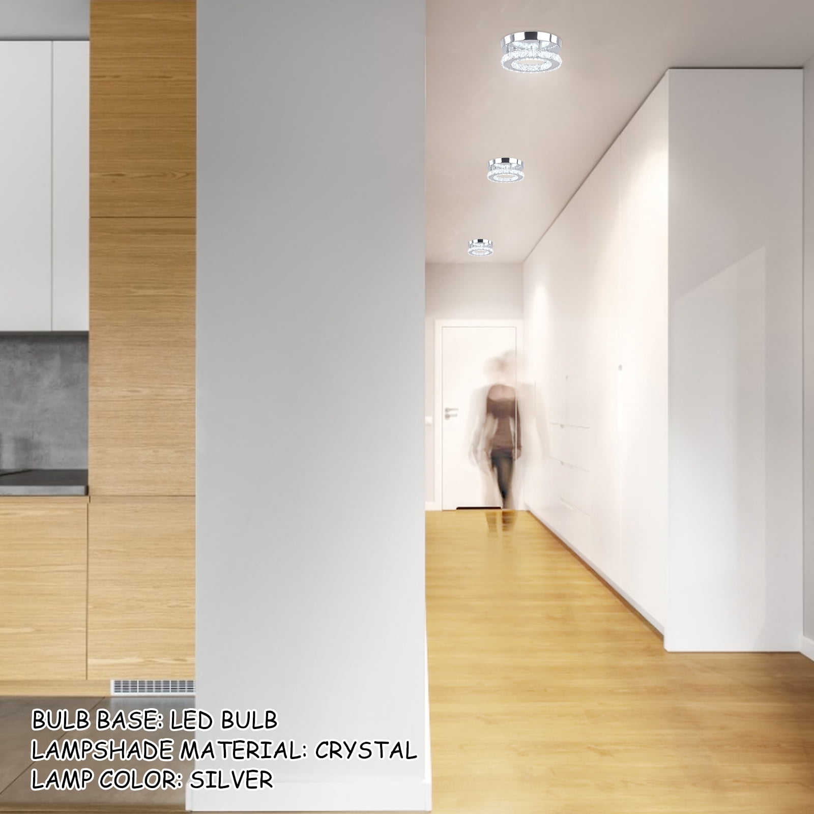 HBASD Modern Flush Mount Ceiling Light Modern Living Room Close To Ceiling Light Daily Lighting Supplies