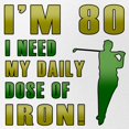 thumbnail image 2 of CafePress - 80Th Birthday Golf Humor - Adjustable Unisex Printed Trucker Hat with Mesh Back, 2 of 8