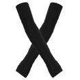 thumbnail image 5 of ameIAEA Arm Warmers Winter for Women Fashion Long Fingerless Knit Mitten Gloves Arm Sleeves with Thumb Hole, 5 of 5