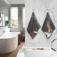 thumbnail image 2 of Coolnut Hairy Wolf Bath Towels Set 16×28 inches, Cotton Face Towel Water Absorbent Lightweight Quickdry Hand Towels for Bathroom Ktichen Travel Gym, 2 of 6