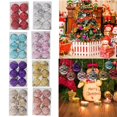 thumbnail image 5 of 6Pcs 1.6" Christmas Ball Foam Ball Shatterproof Christmas Tree Decorations Xmas Hanging Balls Set for Wedding Party Holiday Decorations, 5 of 5