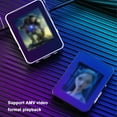 thumbnail image 4 of Mini MP3 Numérique Rechargeable Lecteur de Musique Portable Poche Course Sport Radio 128G Expansion Image Navigation Enregistreur Argent 4G, 4 of 9