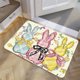 thumbnail image 1 of Hogar y cocina, baño, felpudo de Pascua, absorbente y adecuado para la decoración de primavera y entradas. Alfombra navideña de nailon., 1 of 6