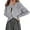 Grey, variant on Ugly Christmas Sweaters For Women Front Knit Pullover Sweater Soft Autumn Winter Casual Tunic Top For Cozy Layering