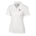 thumbnail image 2 of Women's Cutter & Buck White Clemson Tigers CB DryTec Genre Textured Solid Polo, 2 of 3