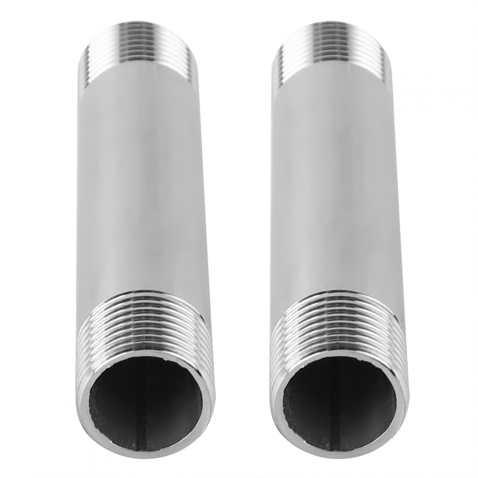 Construction and Pipeline Laying Pipe Connector 4 Points Outer Wire Extension Rod 10cm Liyeehao Plumbing Fittings Male Thread for Plumbing Gas Hardware