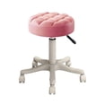 thumbnail image 3 of Taburete Giratorio Macarena Taburete de Bar con Ruedas Rosa, 3 of 8