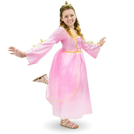 Pink Princess Childrens Costume, Age 3-4
