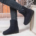 thumbnail image 2 of Jamicy Snow Boots for Women Fashion Waterproof Warm Plush Lined Mid-Calf Winter Boots with Non-Slip Outsole for Cold Weather, 2 of 8