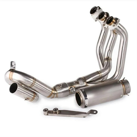 Motorcycle Exhaust Pipe Full Systems Modified Stainless Steel For Yamaha Fz09 Mt09 Mt-09 Fz-09 Xsr900 2013-2021