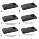thumbnail image 3 of Riwesomey Cubierta de reposabrazos de coche con portavasos, pieza de repuesto de modificación de fibra de carbono, accesorio de pasamanos para consola Ventana automotriz Negro curvo Riwesomey VI017403-05, 3 of 6