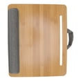 thumbnail image 4 of Lap Desk, Bamboo Laptop Table Multifunction Humanized Safe with Cushion for Playing for Writing, 4 of 7