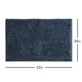thumbnail image 5 of Nestl Bathroom Rugs, Machine Washable Bath Mats For bathroom Floor Rugs, Nonslip Backing Rubber Bath Rug, Navy, 5 of 6