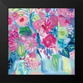 thumbnail image 2 of Zaman, Farida 12x12 Black Modern Framed Museum Art Print Titled - Spring Burst I, 2 of 5