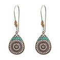 thumbnail image 2 of SPRING PARK Women Vintage Retro Bohemian Party Ethic Earrings Ear Hook Drop Dangle, 2 of 7