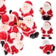 thumbnail image 3 of 12 piezas de resina navideña miniatura encantadora decoración de santa claus (estilo mixto), 3 of 7