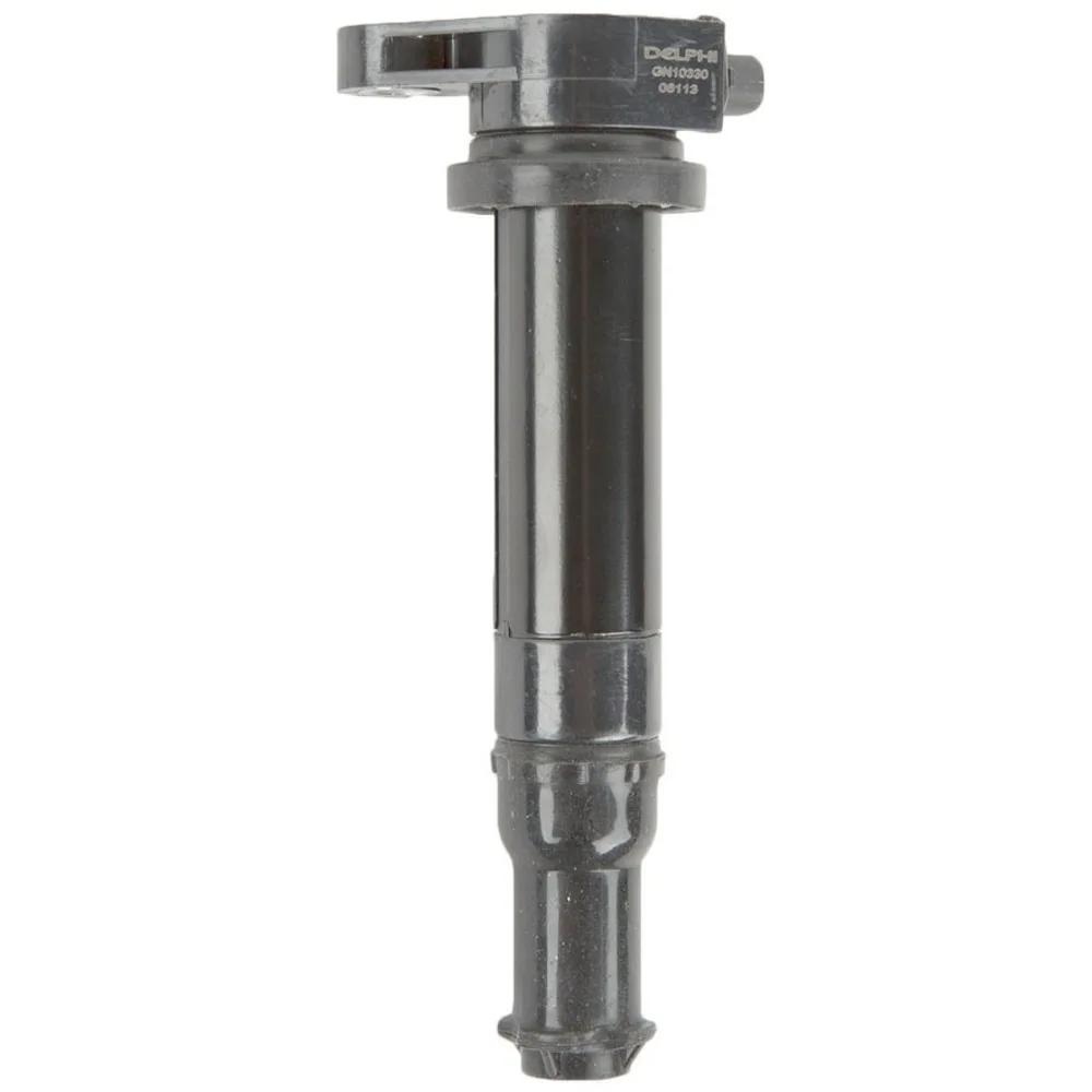 New Ignition Coil Compatible With Hyundai Kia Rio LX 4 Cyl 1.6L Accent GLS 4 Cyl 1.6L Accent GS 4 Cyl 1.6L Rio Base 4 Cyl 1.6L Accent SE 4 Cyl 1.6L 2006-2011 By DELGN10330