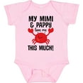 thumbnail image 3 of Inktastic Mimi and Pappy Love Me Boys or Girls Baby Bodysuit, 3 of 5