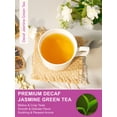 thumbnail image 2 of TeeLux Decaf Jasmine Green Tea, Decaffeinated Jasmine Scented Green Tea Loose leaf, Pleasant Aroma & Smooth Taste, 16oz, 2 of 8