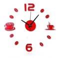 thumbnail image 2 of Acrylic Diy Self Adhesive Interior Wall Creative Decoration Mute Clock, 2 of 9